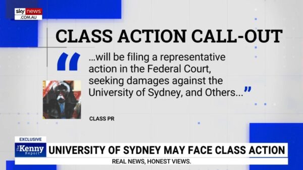 Sky News Senior Reporter Caroline Marcus speaks with Chris Kenny about the new class action.