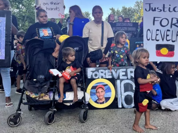 The death of Cleveland Dodd in a WA detention centre has caused outrage and grief in the community. (Aaron Bunch/AAP PHOTOS)