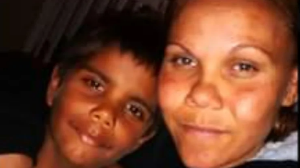 Cleveland Dodd with his mother Nadene.