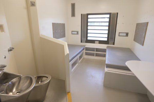 One of the accommodation units at Unit 18, a temporary juvenile facility at Casuarina Prison. (Supplied)