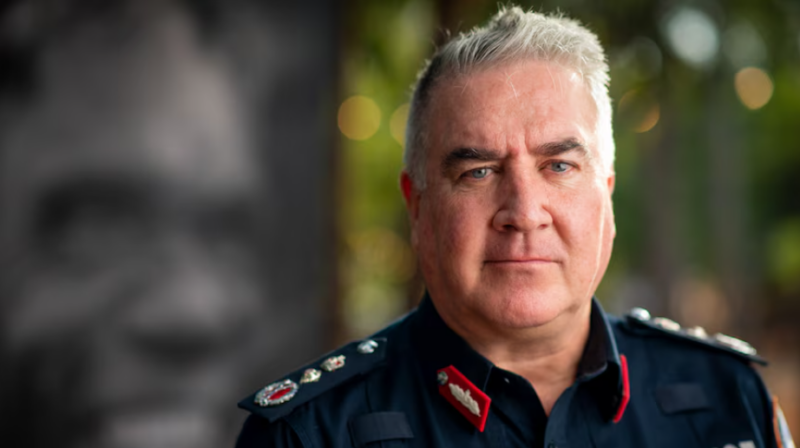 NT Police Commissioner Michael Murphy says the complainants' decision to speak up is a "positive step". (ABC News: Che Chorley)