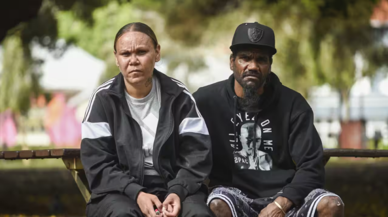 Cleveland Dodd's mother, Nadene Dodd and father, Wayne Gentle. Source: AAP / Aaron Bunch