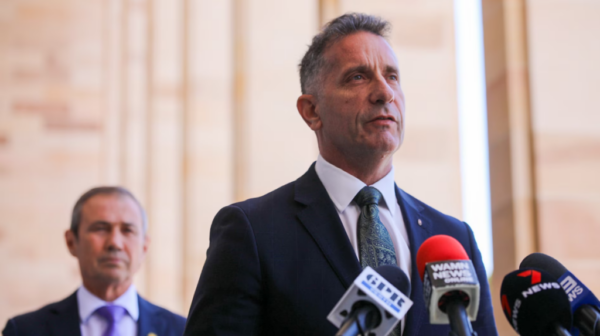 Paul Papalia replaced Bill Johnston as Corrective Services Minister. ABC News: Keane Bourke