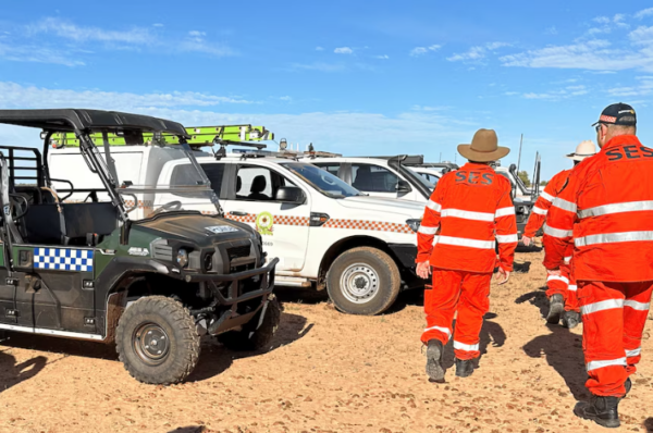 Police and SES resumed the search for Jeremiah Rivers in May 2024. (Supplied: Queensland Police)