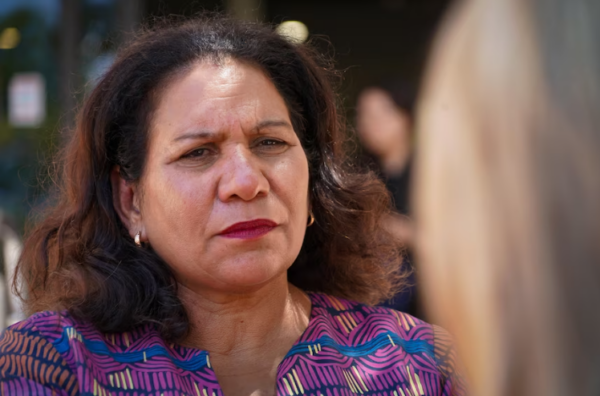 Leanne Liddle has been appointed executive director of the force's community resilience and engagement command, a unit dedicated to addressing racism. (ABC News: Xavier Martin)